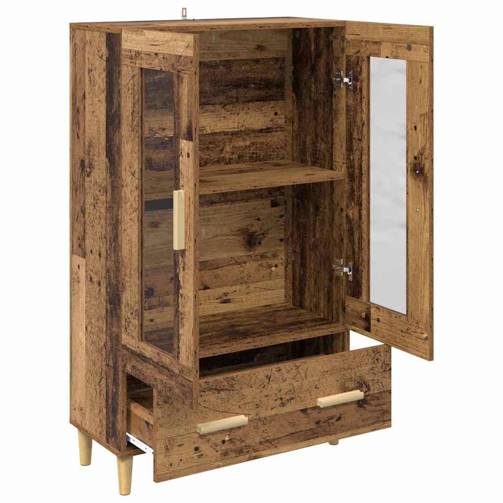 Credenza Legno vecchio 70 x 31 x 115 cm Legno multistrato