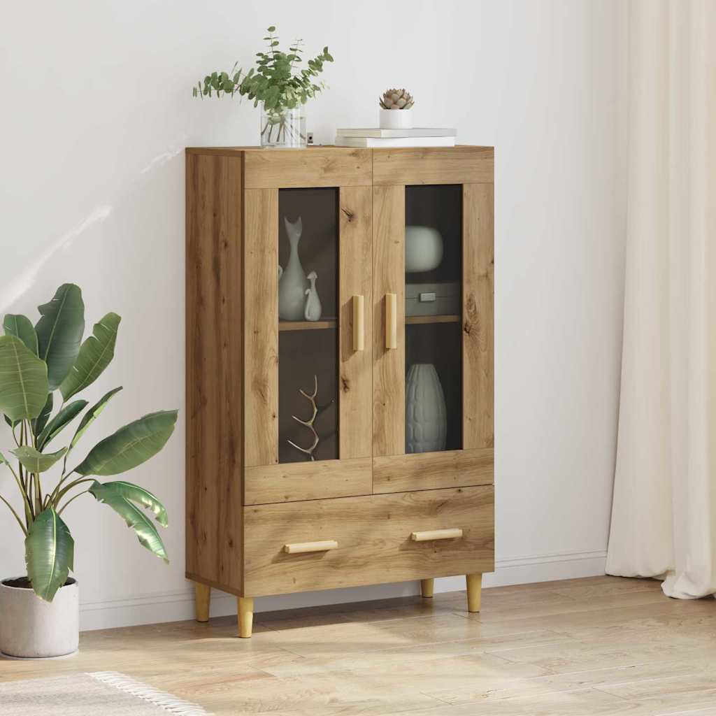 Credenza Rovere artigianale 70 x 31 x 115 cm Legno multistrato