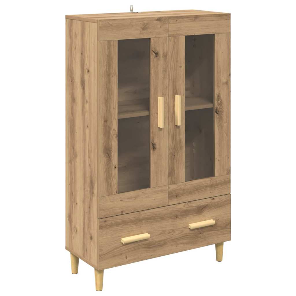 Credenza Rovere artigianale 70 x 31 x 115 cm Legno multistrato
