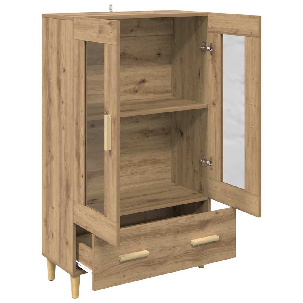 Credenza Rovere artigianale 70 x 31 x 115 cm Legno multistrato