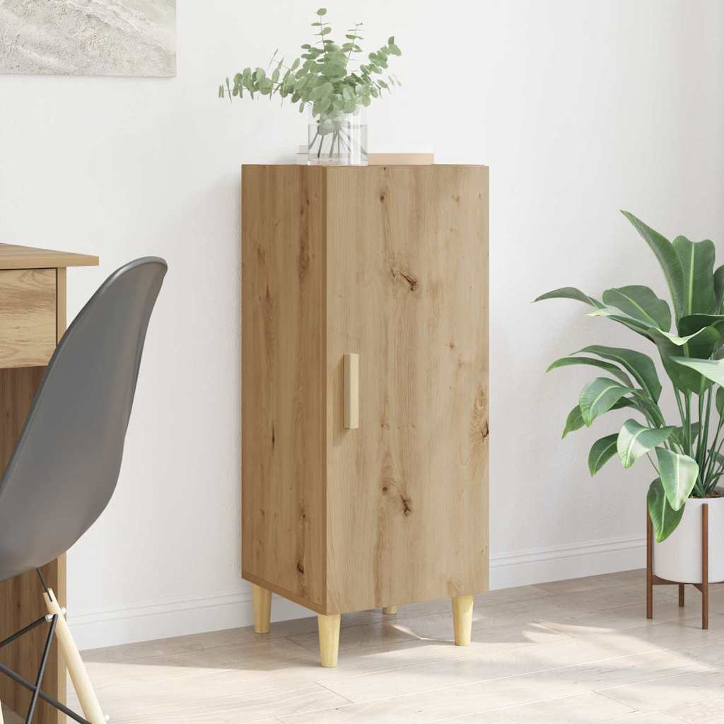 Credenza Rovere artigianale 34,5 x 34 x 90 cm Legno multistrato