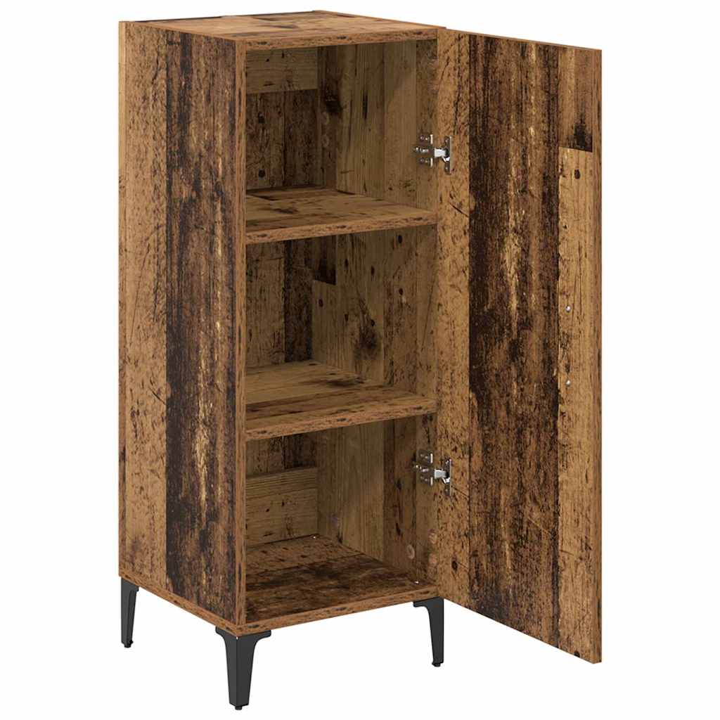 Credenza Legno vecchio 34,5 x 34 x 90 cm Legno multistrato
