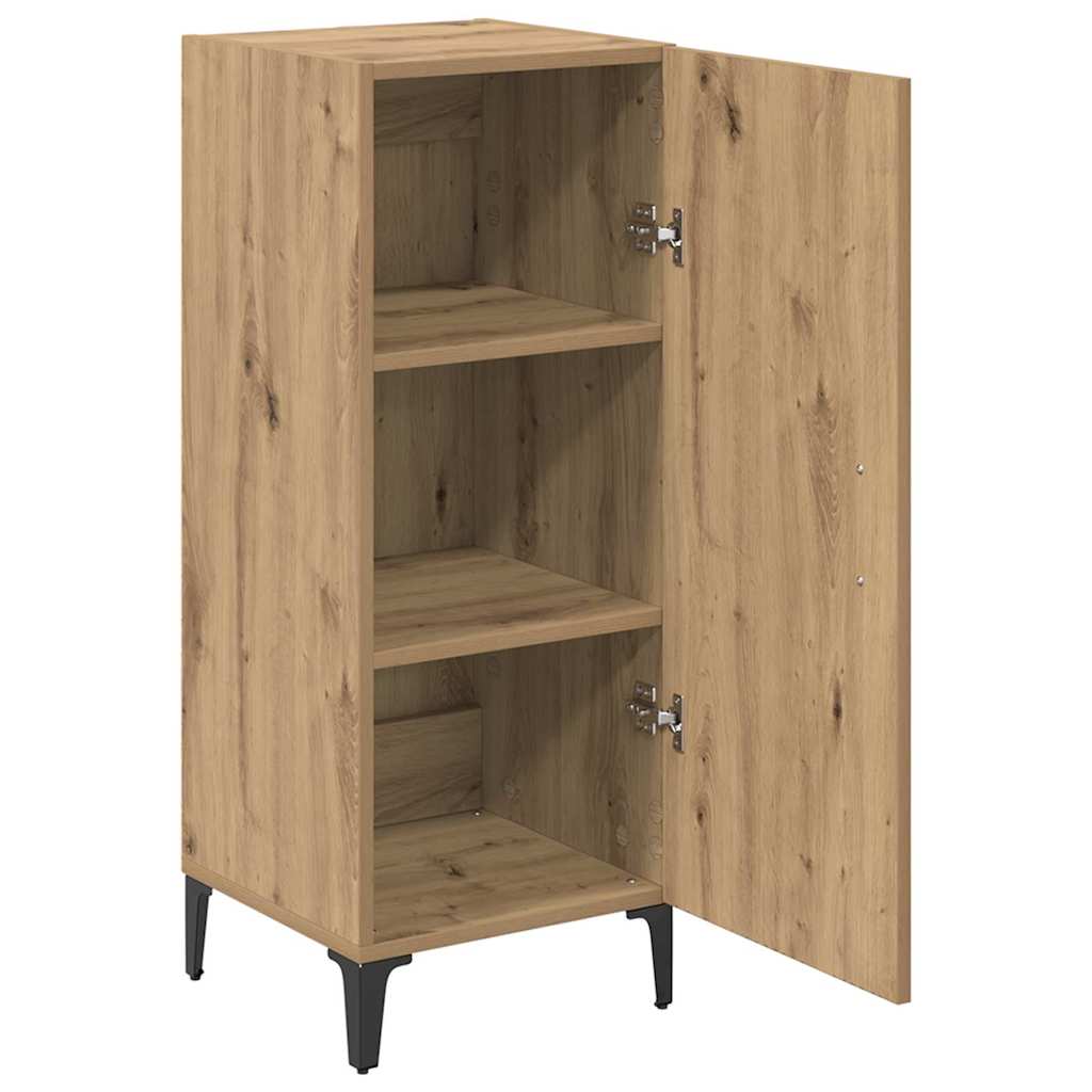 Credenza Rovere artigianale 34,5 x 34 x 90 cm Legno multistrato