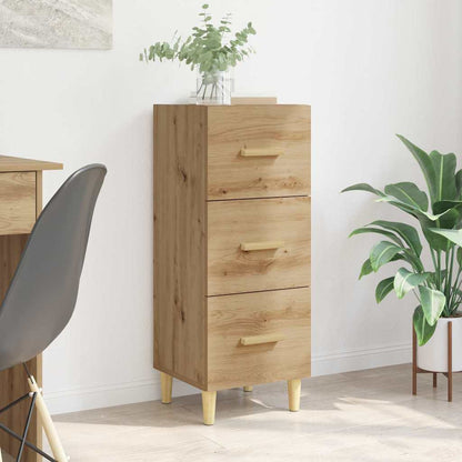 Credenza Rovere artigianale 34,5 x 34 x 90 cm Legno multistrato