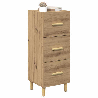 Credenza Rovere artigianale 34,5 x 34 x 90 cm Legno multistrato