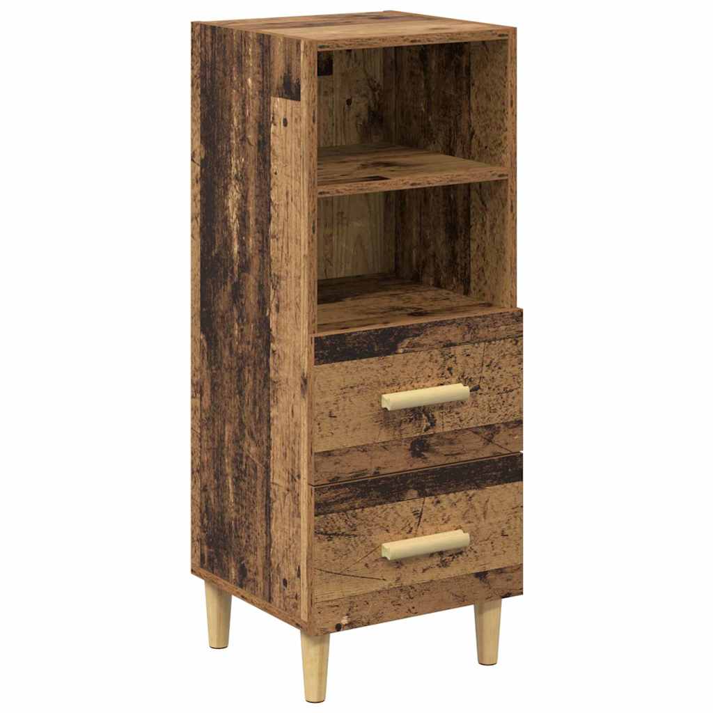 Credenza Legno vecchio 34 x 34,5 x 90 cm Legno multistrato
