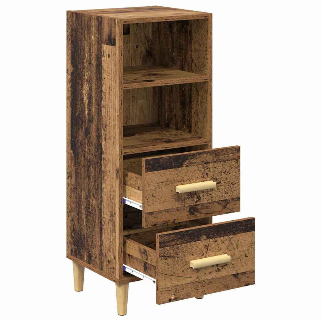 Credenza Legno vecchio 34 x 34,5 x 90 cm Legno multistrato