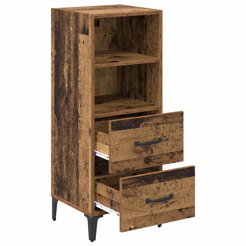 Credenza Legno vecchio 34 x 34.5 x 90 cm Legno multistrato