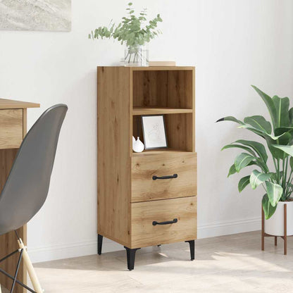 Credenza rovere artigianale 34 x 34,5 x 90 cm Legno multistrato