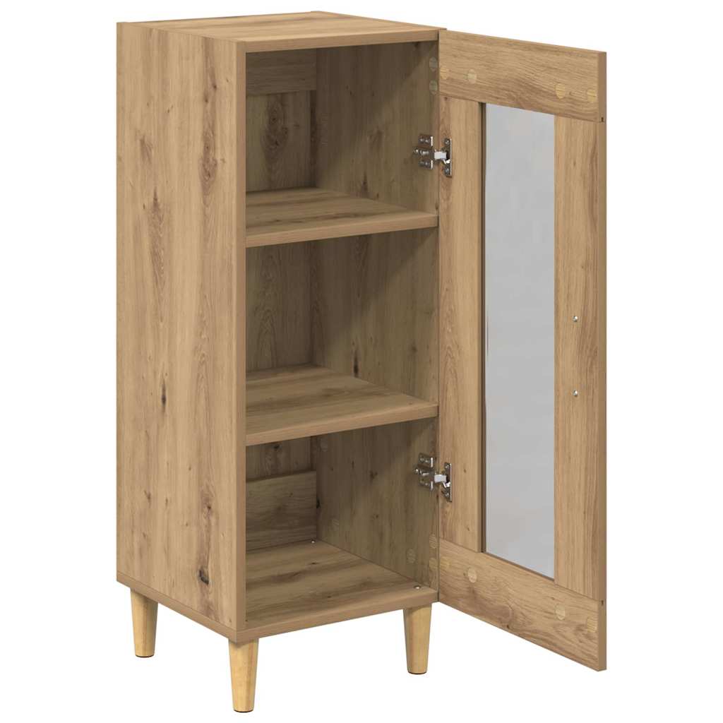 Credenza Rovere artigianale 34,5 x 32,5 x 90 cm