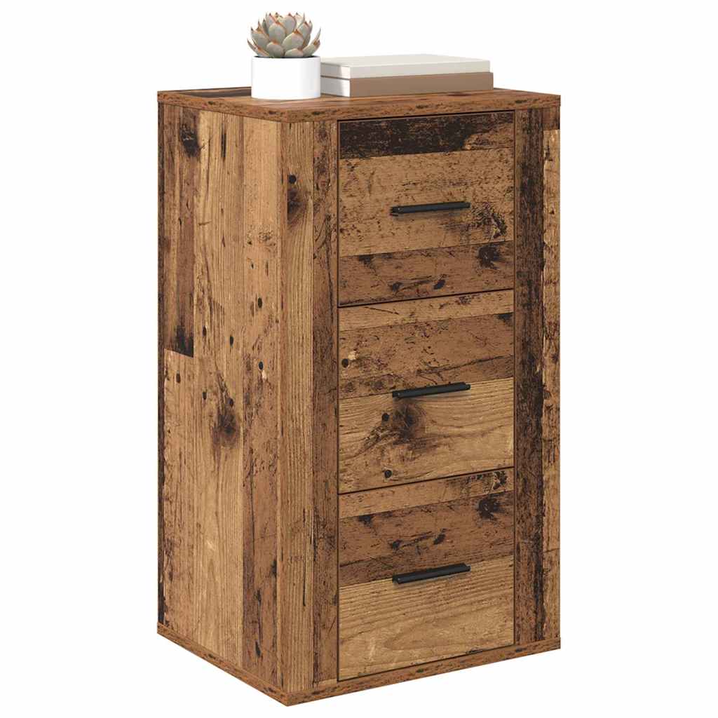 Credenza Legno vecchio 40 x 33 x 70 cm Legno multistrato