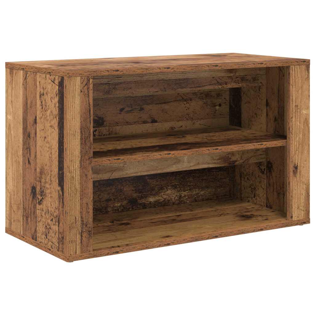 Scarpiera Legno vecchio 75 x 35 x 45 cm Legno multistrato