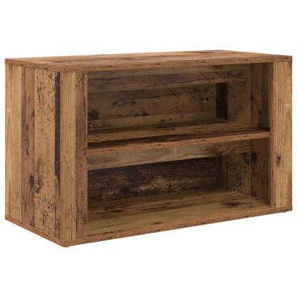 Scarpiera Legno vecchio 75 x 35 x 45 cm Legno multistrato