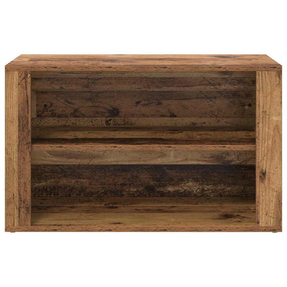 Scarpiera Legno vecchio 75 x 35 x 45 cm Legno multistrato