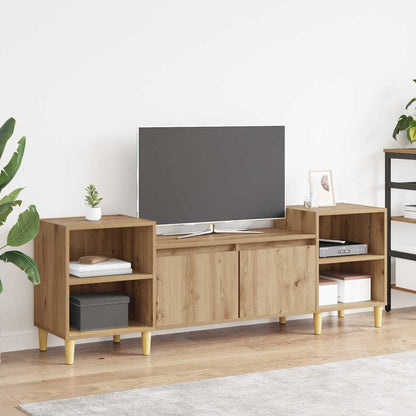 Mobile TV Rovere artigianale 160 x 35 x 55 cm Legno multistrato