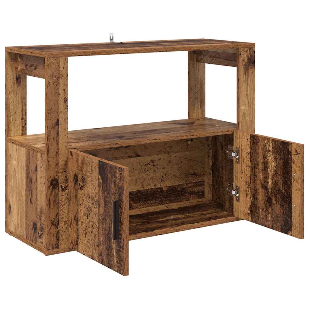 Credenza Legno vecchio 80 x 30 x 60 cm Legno multistrato