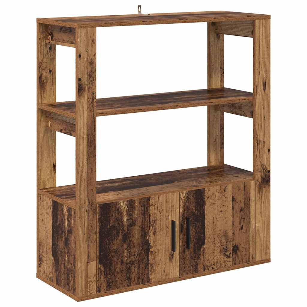 Credenza Legno vecchio 30 x 80 x 90 cm Legno multistrato
