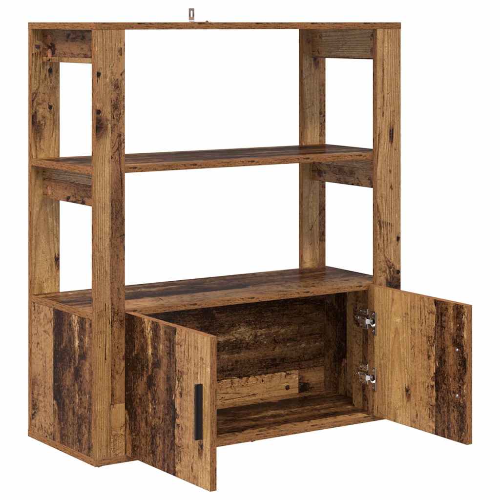 Credenza Legno vecchio 30 x 80 x 90 cm Legno multistrato