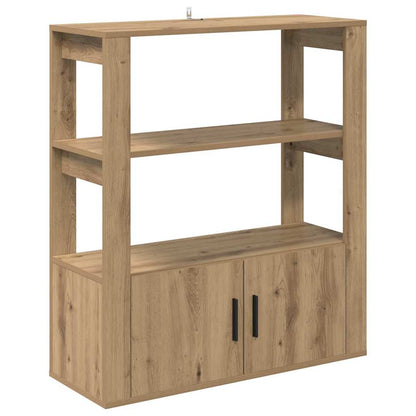 Credenza rovere artigianale 30 x 80 x 90 cm Legno multistrato