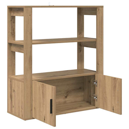 Credenza rovere artigianale 30 x 80 x 90 cm Legno multistrato