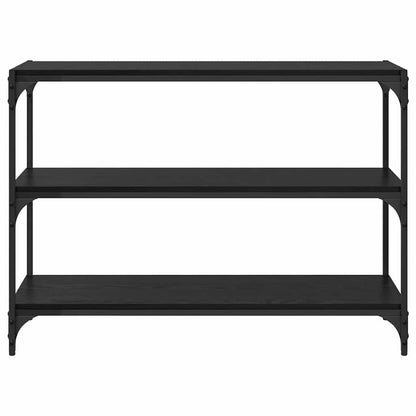 Armadio per Libri Rovere nero 100 x 33 x 70,5 cm