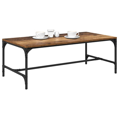 Tavolino da salotto Legno vecchio 100 x 50 x 35 cm