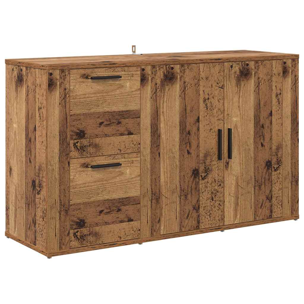 con cassetto Legno vecchio 100 x 33 x 59.5 cm Legno multistrato