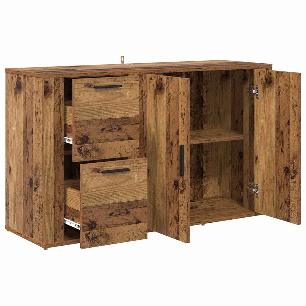 con cassetto Legno vecchio 100 x 33 x 59.5 cm Legno multistrato