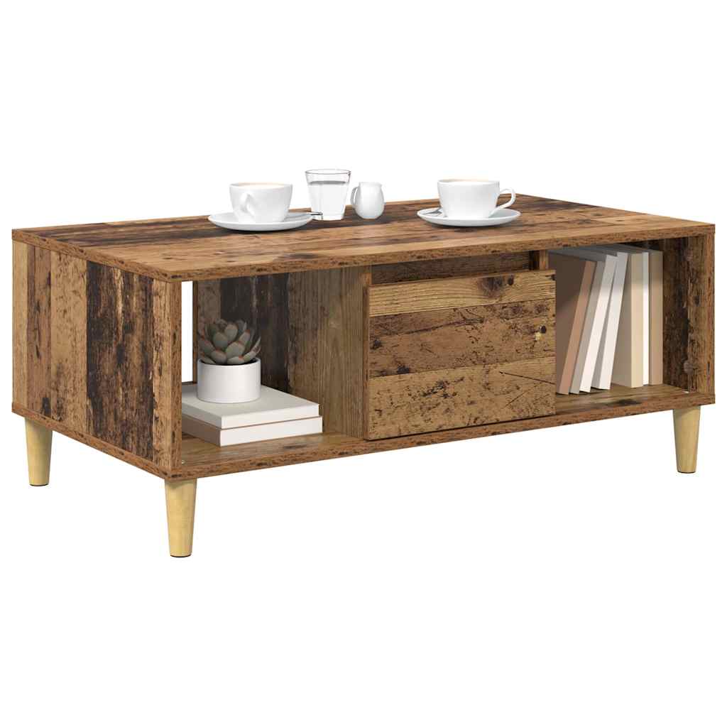 Tavolino da salotto Legno vecchio 90 x 50 x 26.5 cm