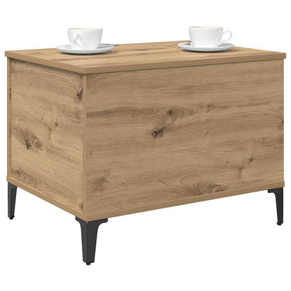 Tavolino da salotto Rovere artigianale 60 x 44,5 x 45 cm