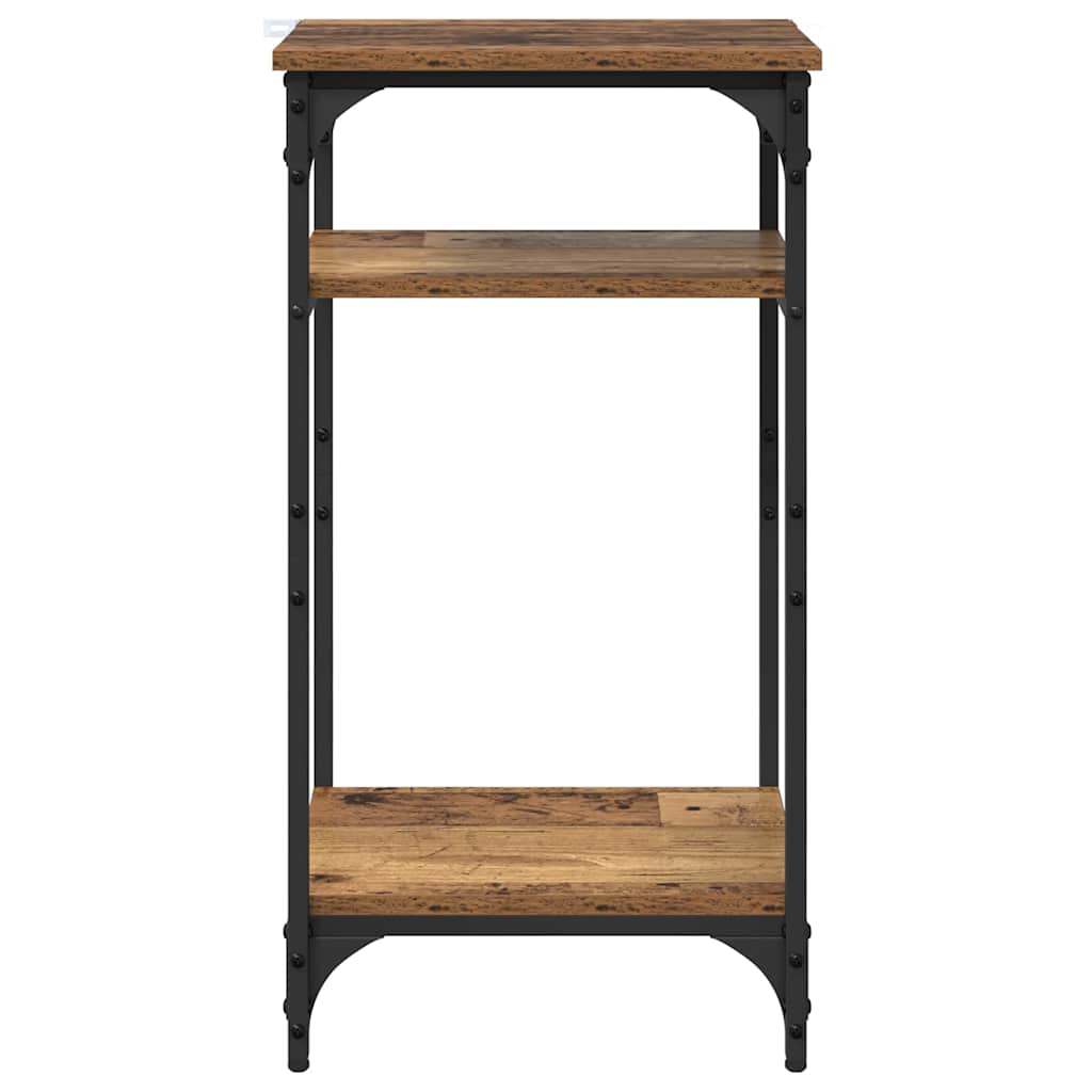 Tavolo laterale Legno vecchio 40 x 30 x 75 cm Legno multistrato