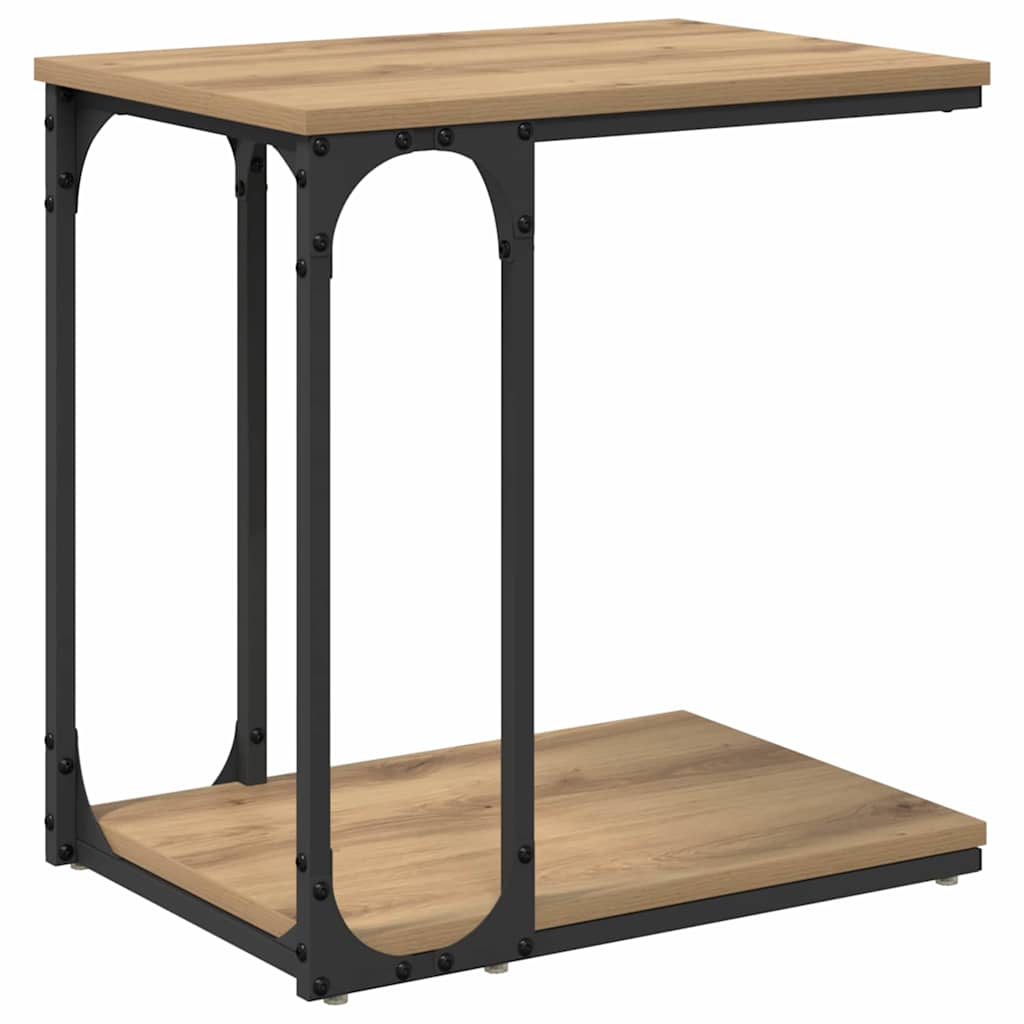 Tavolo laterale Rovere artigianale 50 x 35 x 52 cm