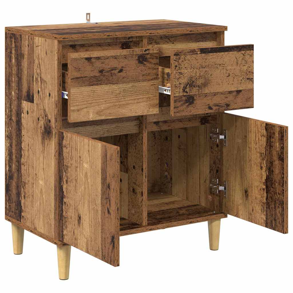 Credenza Legno vecchio 60 x 35 x 70 cm Legno multistrato