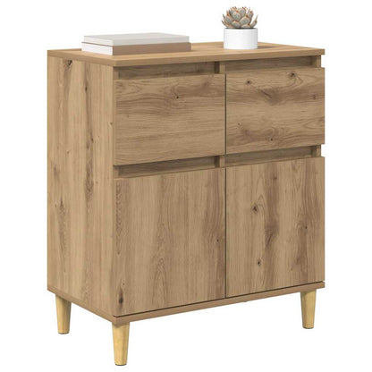 Credenza Rovere artigianale 60 x 35 x 70 cm Legno multistrato