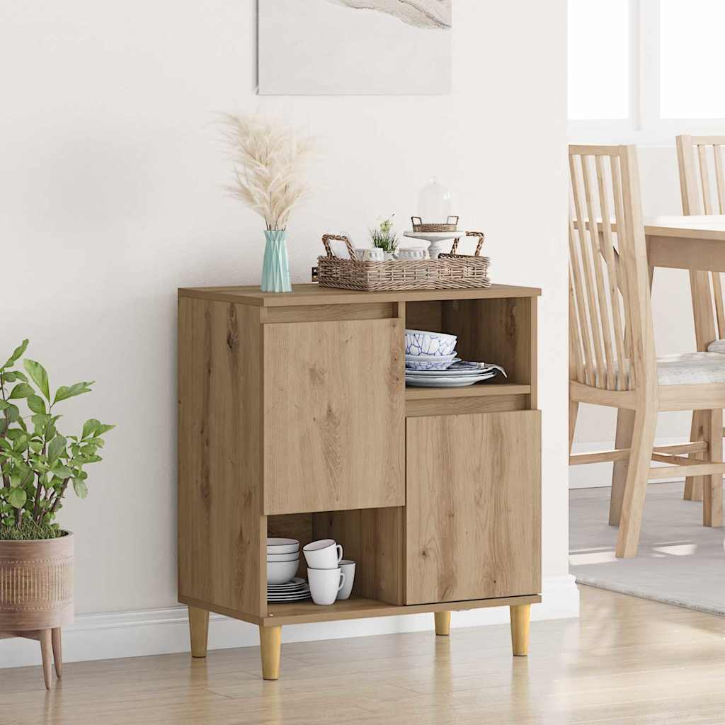 Credenza rovere artigianale 35 x 60 x 70 cm Legno multistrato