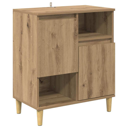 Credenza rovere artigianale 35 x 60 x 70 cm Legno multistrato