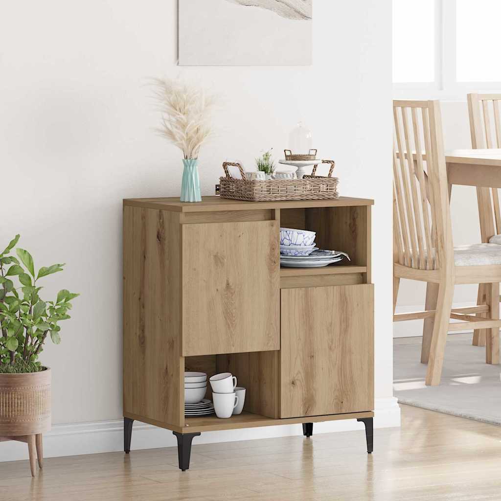 Credenza Rovere artigianale 60 x 35 x 70 cm Legno multistrato