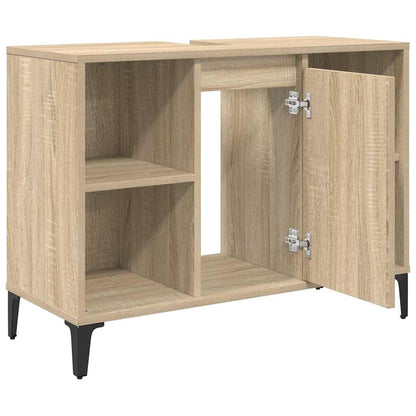 Armadio sottolavello con porta Rovere Sonoma 80 x 33 x 60 cm