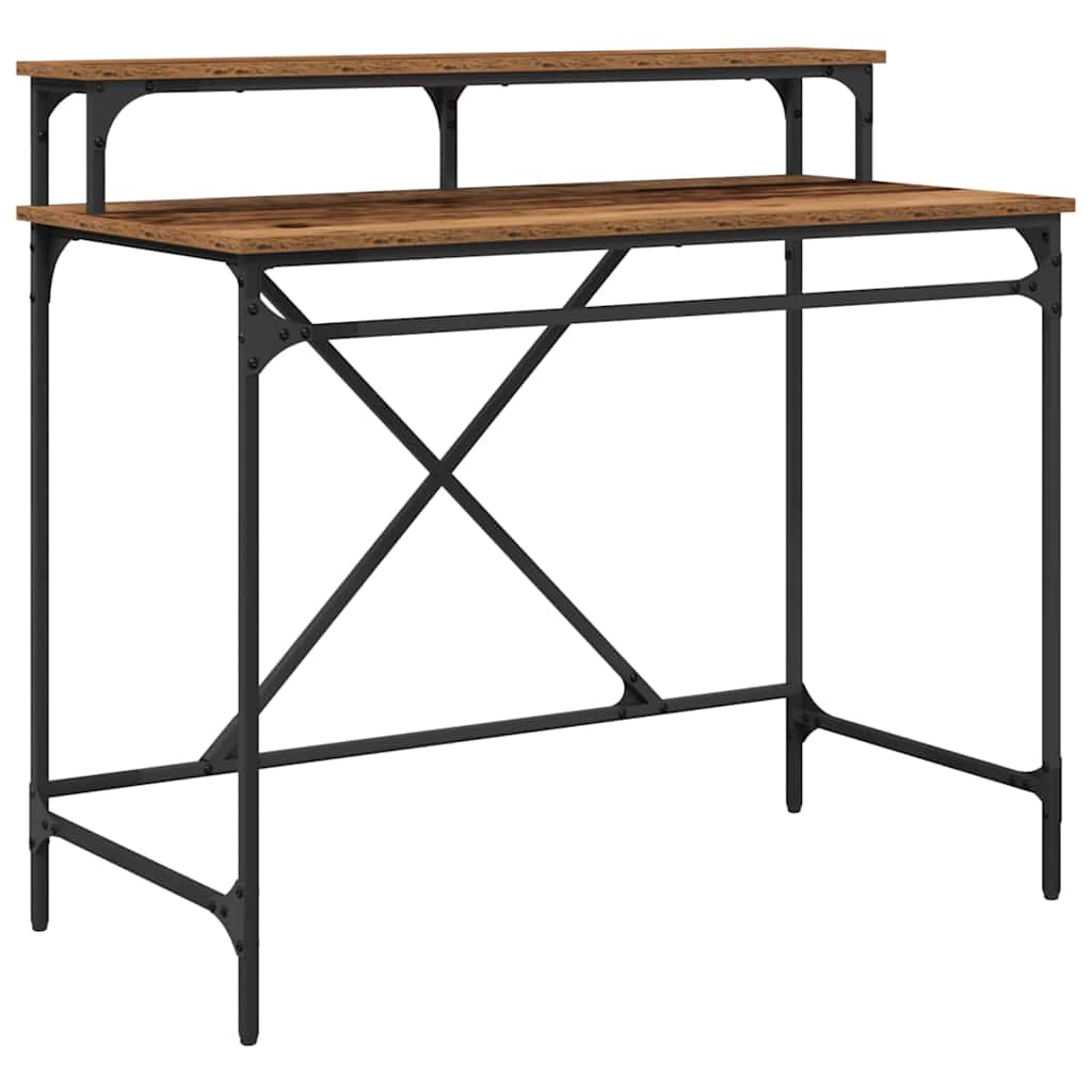 Scrivania Legno vecchio 100 x 50 x 90 cm Legno multistrato