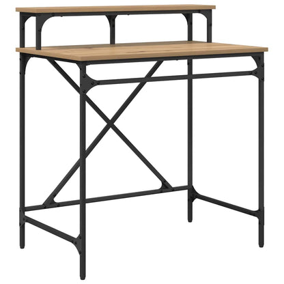 Scrivania Rovere artigianale 80 x 50 x 90 cm Legno multistrato