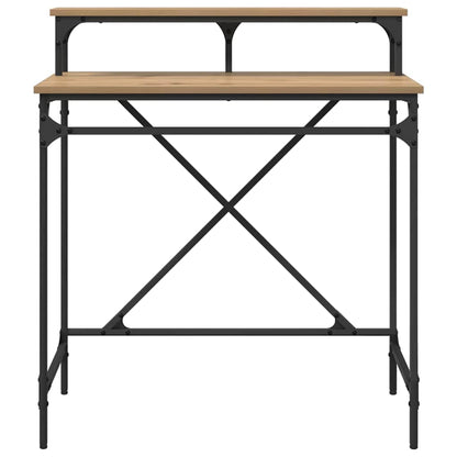 Scrivania Rovere artigianale 80 x 50 x 90 cm Legno multistrato