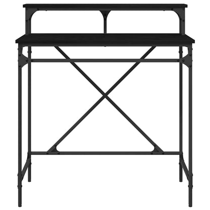 Scrivania Rovere Nero 80 x 50 x 90 cm Legno multistrato