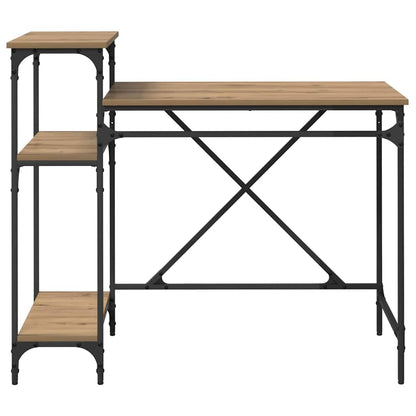 Scrivania Rovere artigianale 105 x 50 x 90 cm Legno multistrato