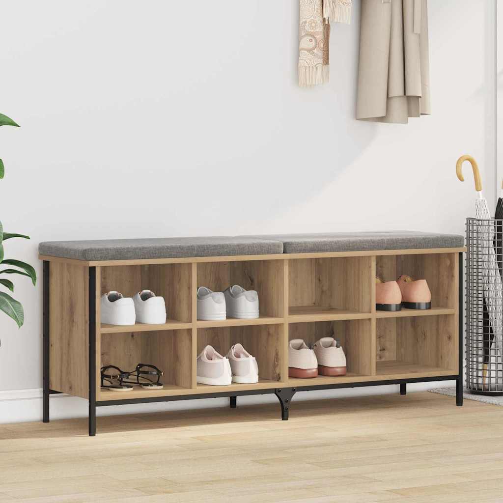 Mobile per scarpe Rovere artigianale 131 x 35 x 50 cm