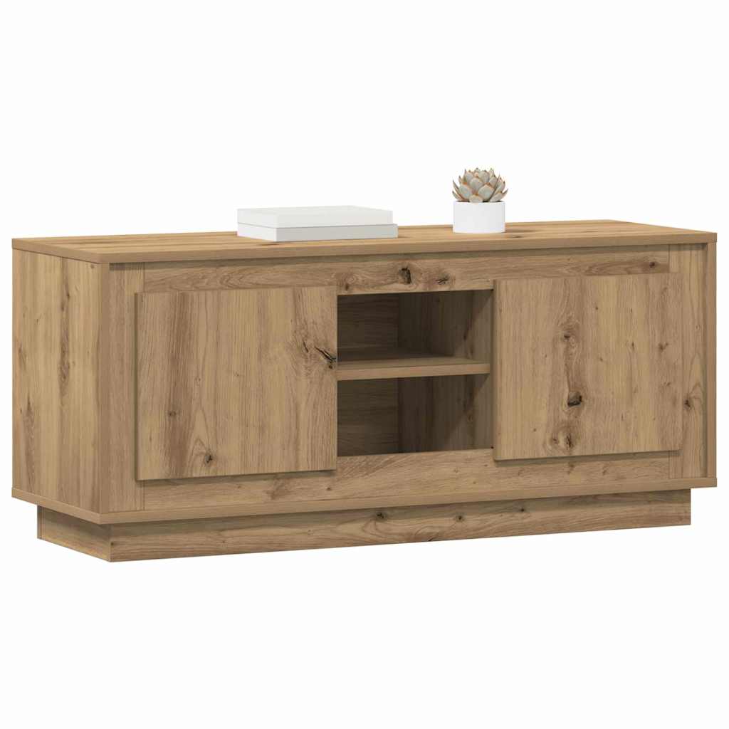 Mobile TV Rovere artigianale 102 x 35 x 45 cm Legno multistrato