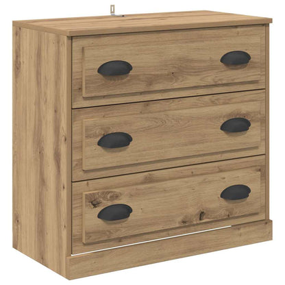 Credenza con cassetto Rovere artigianale 70 x 35,5 x 67,5 cm