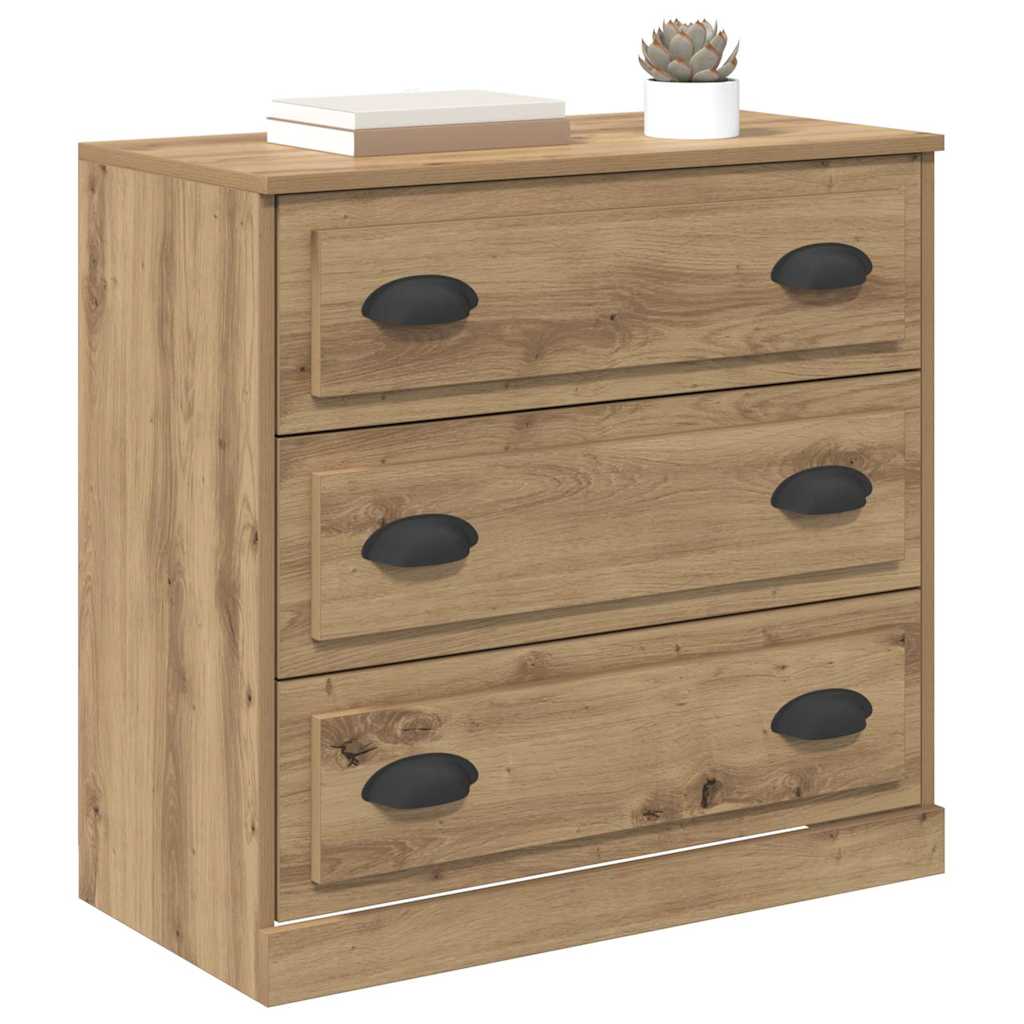 Credenza con cassetto Rovere artigianale 70 x 35,5 x 67,5 cm