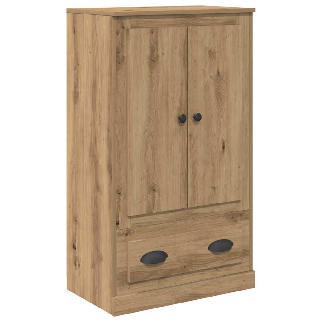 Credenza con cassetto Rovere artigianale 60 x 35,5 x 103,5 cm