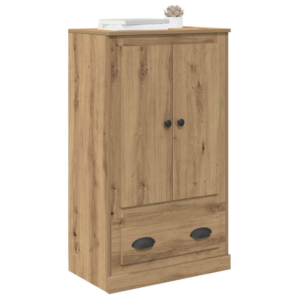Credenza con cassetto Rovere artigianale 60 x 35,5 x 103,5 cm