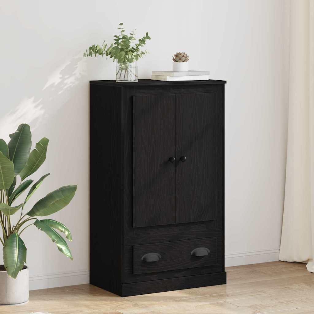 Credenza Rovere Nero 60 x 35,5 x 103,5 cm Legno multistrato